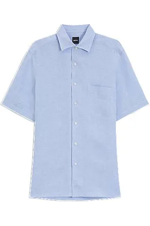 HUGO BOSS Skjorte i 100 % hør fra BECKHAM x