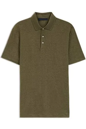 HUGO BOSS Poloshirt i hør fra BECKHAM x
