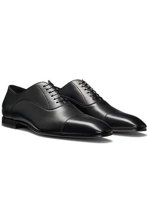 HUGO BOSS Oxfordsko fra BECKHAM x i poleret læder