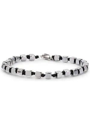 HUGO BOSS Armbånd med stålterninger