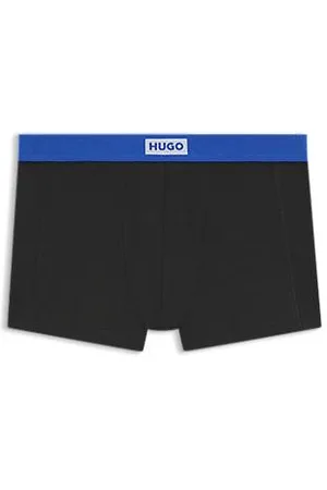 HUGO BOSS Pakke med tre par underbukser i bomuld med stræk og logolinning