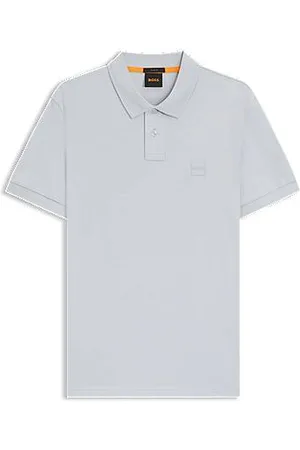 HUGO BOSS Slim fit poloshirt i bomuld med stræk og logomærke