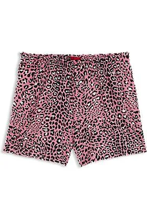 HUGO BOSS Pyjamasshorts med print i jersey af en modalblanding