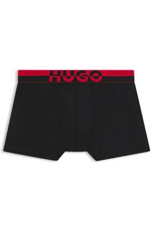 HUGO BOSS Pakke med tre par underbukser i en modalblanding med logolinning