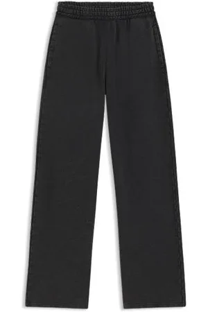 HUGO BOSS Loose fit tracksuit-bukser i bomuldsfrotté