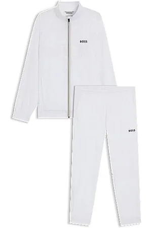 HUGO BOSS Vandskyende tracksuit med logodetaljer