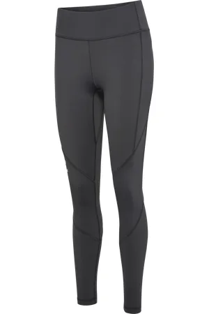 Röhnisch ENDORPHIN LOGO - Leggings - dark grey melange/dark grey