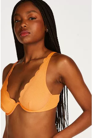 Hunkemöller Ikke-formstøbt bikinitop med bøjle Scallop