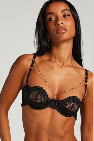 Hunkemöller Formstøbt halvskåls-bøjle-bh Belladonna
