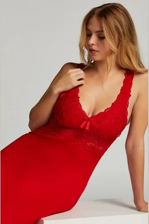Hunkemöller Natkjole Nora Lace Long
