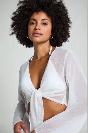 Hunkemöller Strikket strandtop