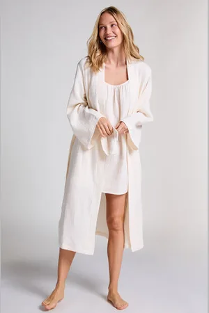 Hunkemöller Lang musselinkåbe