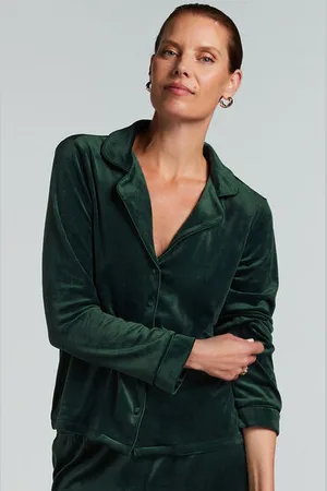 Hunkemöller Langærmet velourjakke