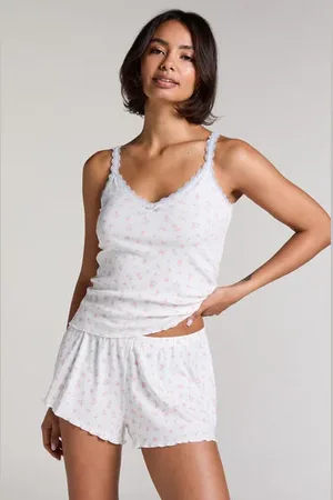 Hunkemöller Pyjamassæt i rib