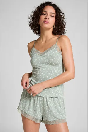 Hunkemöller Blonde Pyjamassæt i jersey