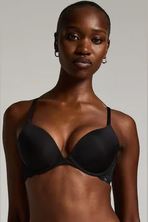 Hunkemöller Formstøbt push-up bøjle-bh Angie