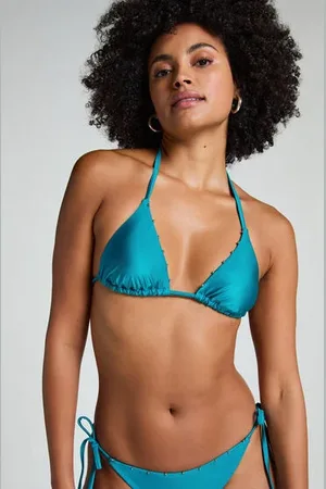 Hunkemöller Trekantsbikinitop Aqua