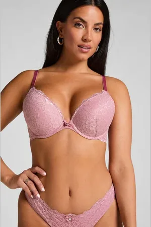 Hunkemöller Formstøbt pushup-bøjle-bh Marine