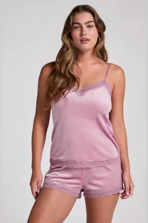 Hunkemöller Shorts velour Lace