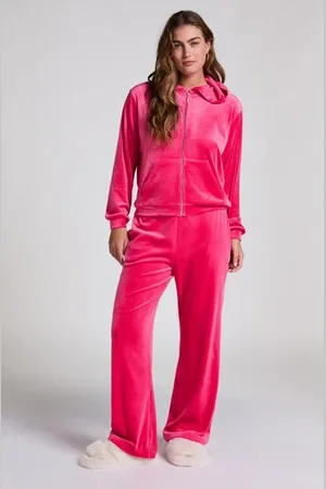 Hunkemöller Pyjamasbukser i velour