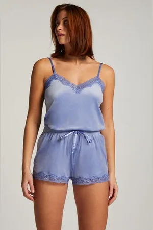 Hunkemöller Shorts velour Lace
