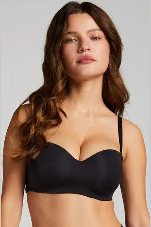 Hunkemöller Formstøbt stropløs bøjle-bh med pushup Smooth