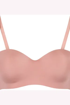 Hunkemöller Formstøbt stropløs bøjle-bh med pushup Smooth