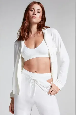 Hunkemöller Langærmet jerseyjakke Essential