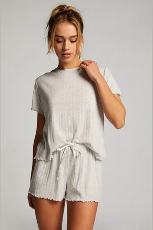 Hunkemöller Pyjamasshorts Pointelle