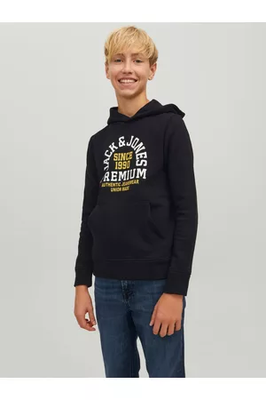 JACK & JONES Drenge Sweatshirts - Logoprint Drenge Hoodie