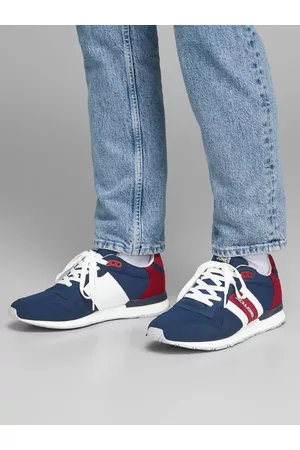 JACK & JONES Mænd Sneakers - Imiterede Læder Sneakers