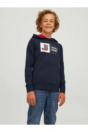 JACK & JONES Drenge Sweatshirts - Drenge Colour Block Hoodie