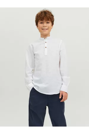 JACK & JONES Drenge Langærmede skjorter - Junior Skjorte