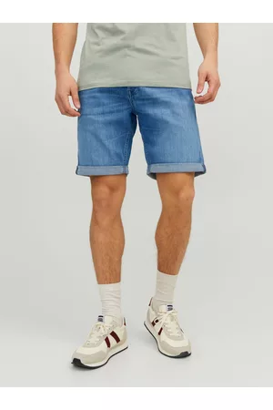 JACK & JONES Mænd Shorts - Rick Original Am 621 Denim Shorts
