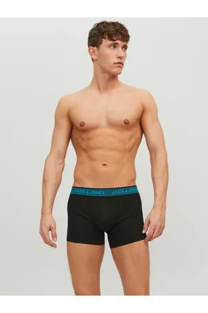 JACK & JONES Mænd Underbukser - 3-pak Ensfarvede Boxershorts