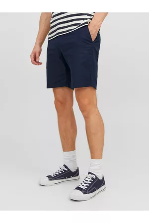 JACK & JONES Mænd Shorts - Palma Hør Shorts