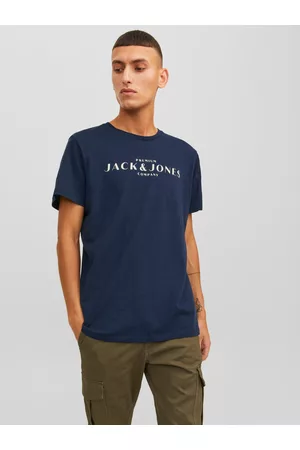 JACK & JONES Mænd Kortærmede - Klassisk T-shirt