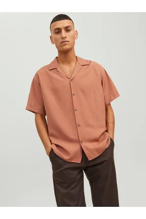 JACK & JONES Mænd Langærmede skjorter - Relaxed Fit Resort-krave Skjorte