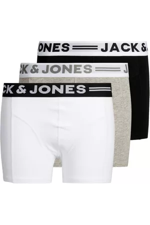 JACK & JONES Drenge Underbukser - Junior 3-pack Boxershorts