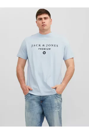 JACK & JONES Mænd Kortærmede - Plus Size T-shirt