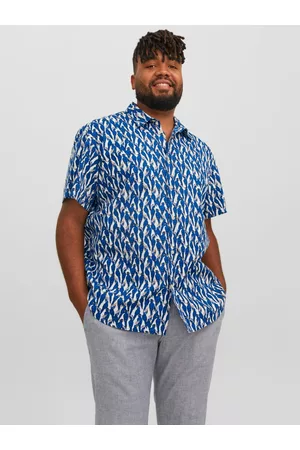 JACK & JONES Mænd Langærmede skjorter - Plus Size Skjorte