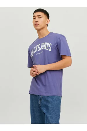 JACK & JONES Mænd Kortærmede - Relaxed Fit O-hals T-shirt