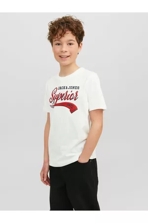 JACK & JONES Drenge Kortærmede - Regular Fit O-hals Junior T-shirt