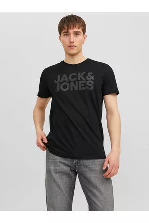JACK & JONES Mænd Kortærmede - Logo T-shirt