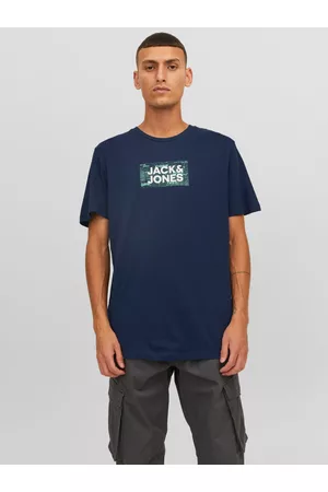 JACK & JONES Mænd Kortærmede - Klassisk T-shirt