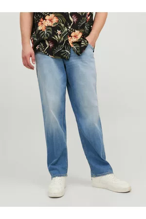 JACK & JONES Mænd Tapered - Plus Size Tapered Fit Jeans