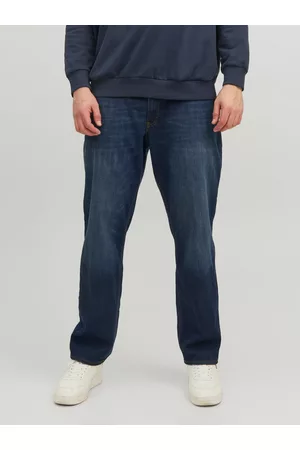 JACK & JONES Mænd Tapered - Jjimike Jjoriginal Plus Size Tapered Fit Jeans