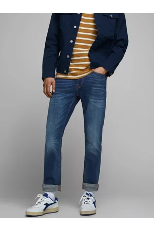 JACK & JONES Mænd Slim jeans - Tim Original Am 782 50sps Slim Fit Jeans