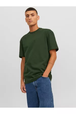JACK & JONES Mænd Kortærmede - Ensfarvet T-shirt