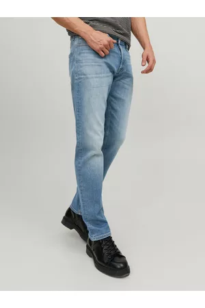 JACK & JONES Mænd Tapered - Mike Original Jos 011 Pcw Tapered Fit Jeans